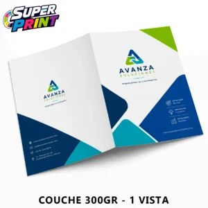 Folder Impreso Tamaño Carta