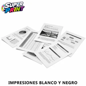 Impresiones Blanco y Negro