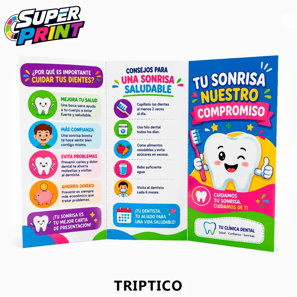 Folletos, Tripticos